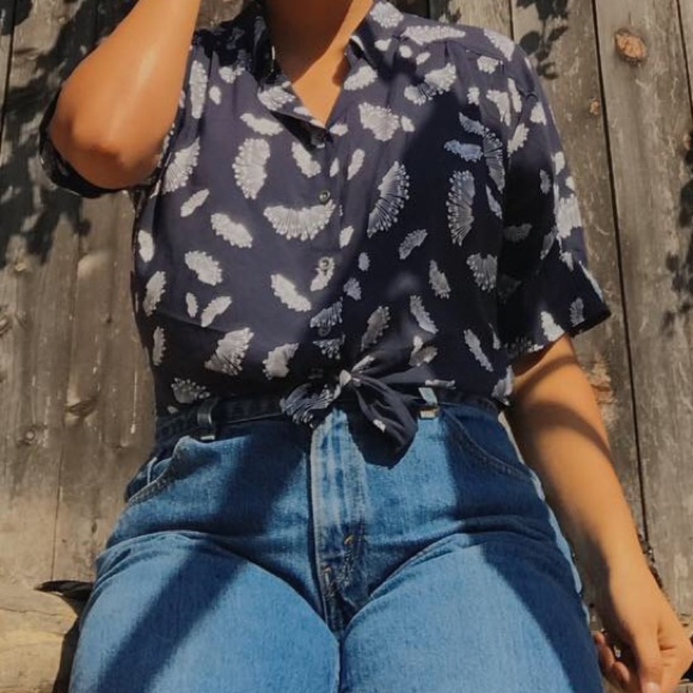 Button up blouse